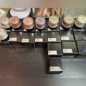 Youngblood crushed mineral eyeshadows - misc mixed colors